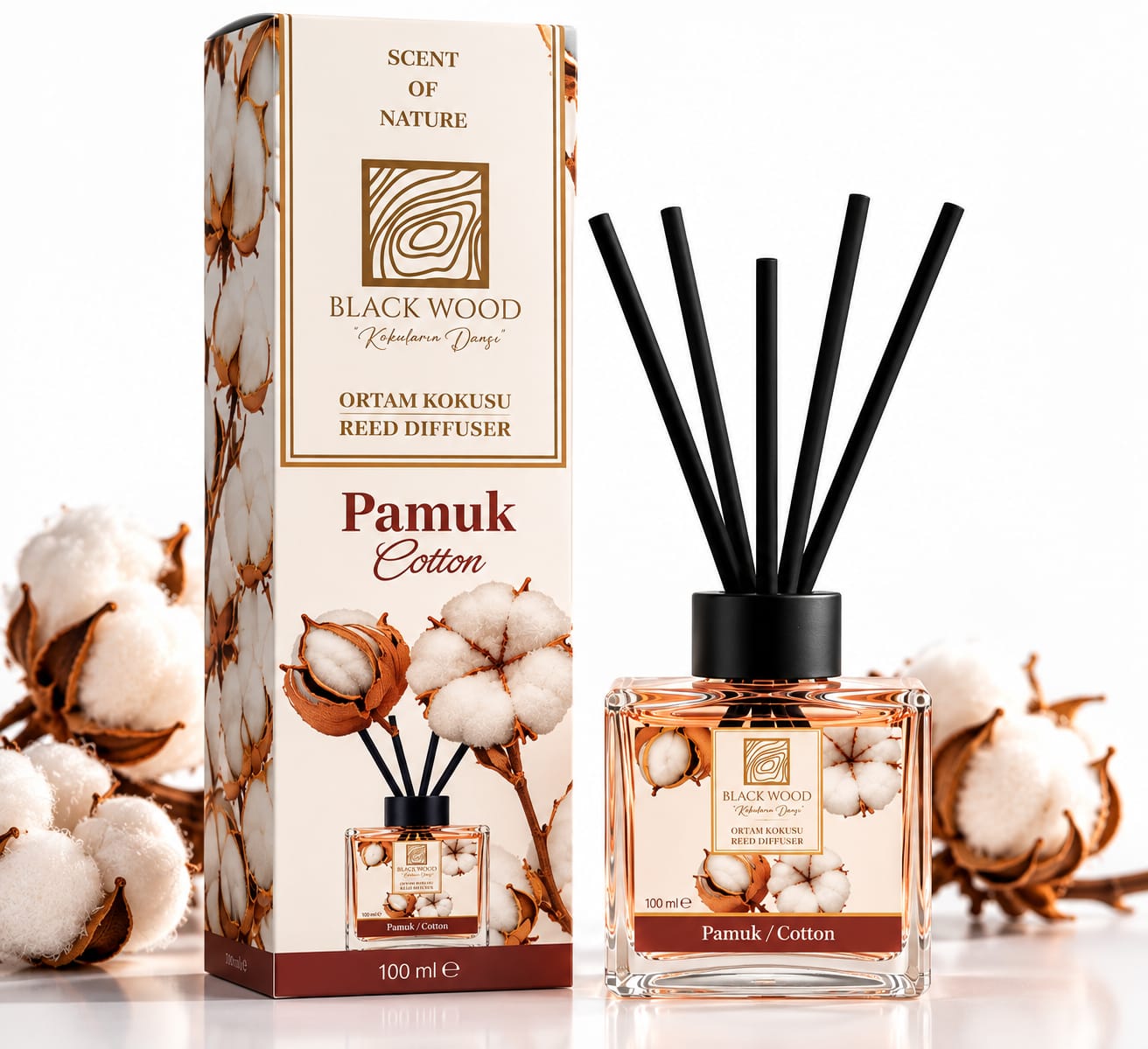 VELESSO Pamuk Cotton Çubuklu Oda Kokusu